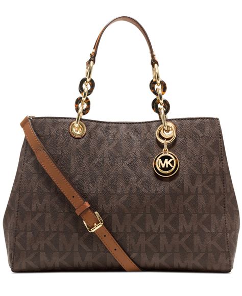 michael kors cynthia signature large tote|Michael Kors cynthia medium satchel.